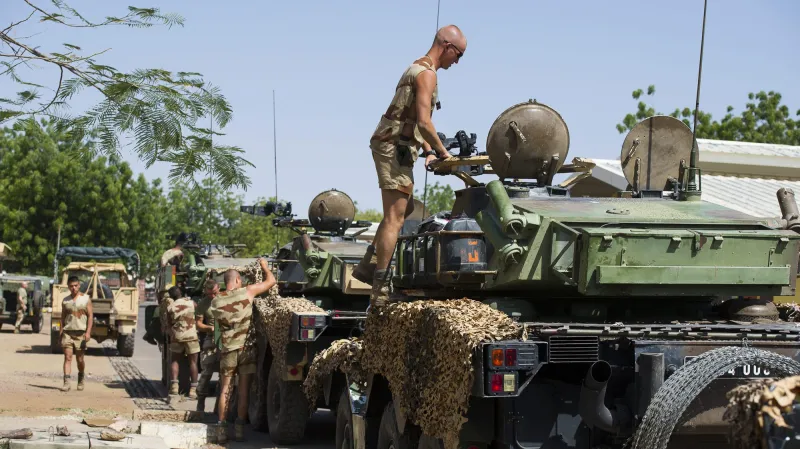 Francouzští vojáci v Mali