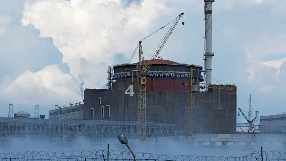 Záporožská jaderná elektrárna (archivní foto)