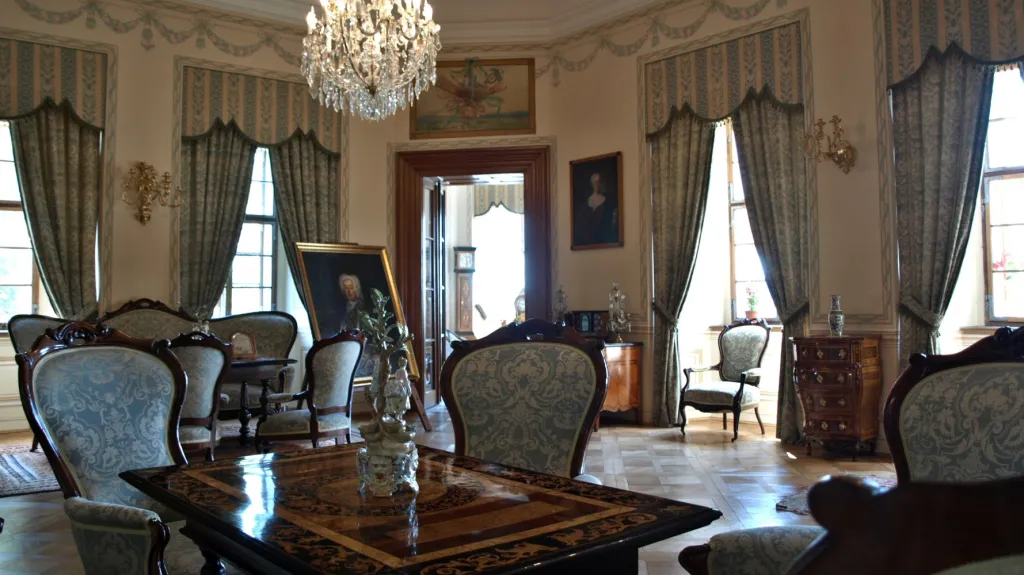 Ze zámku v Mníšku pod Brdy