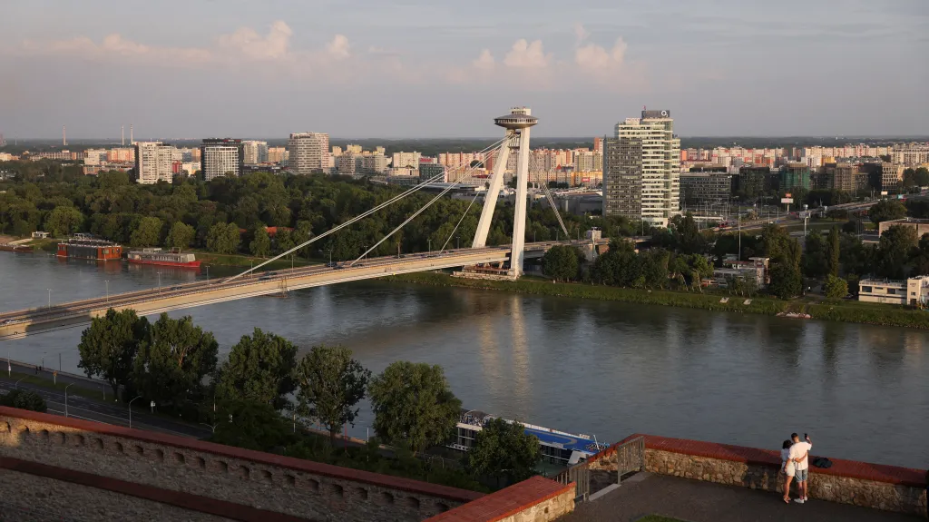 Pohled na Bratislavu