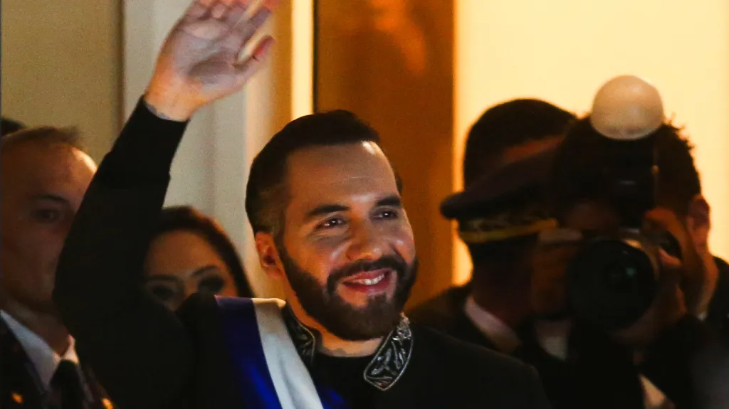 Prezident Salvadoru Nayib Bukele