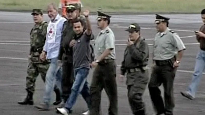 Propuštění rukojmího Carlose Alberta Ocampa