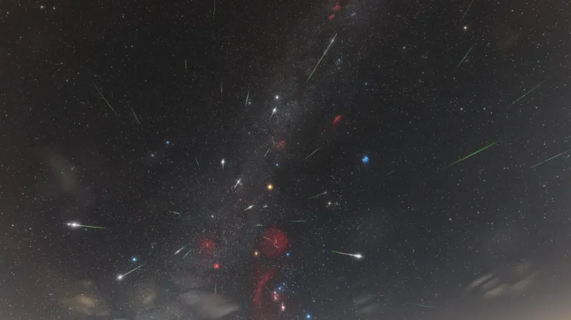 Sedm let prachu z Halleyovy komety