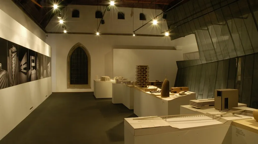 Aulík Fišer architekti / expozice v GJF