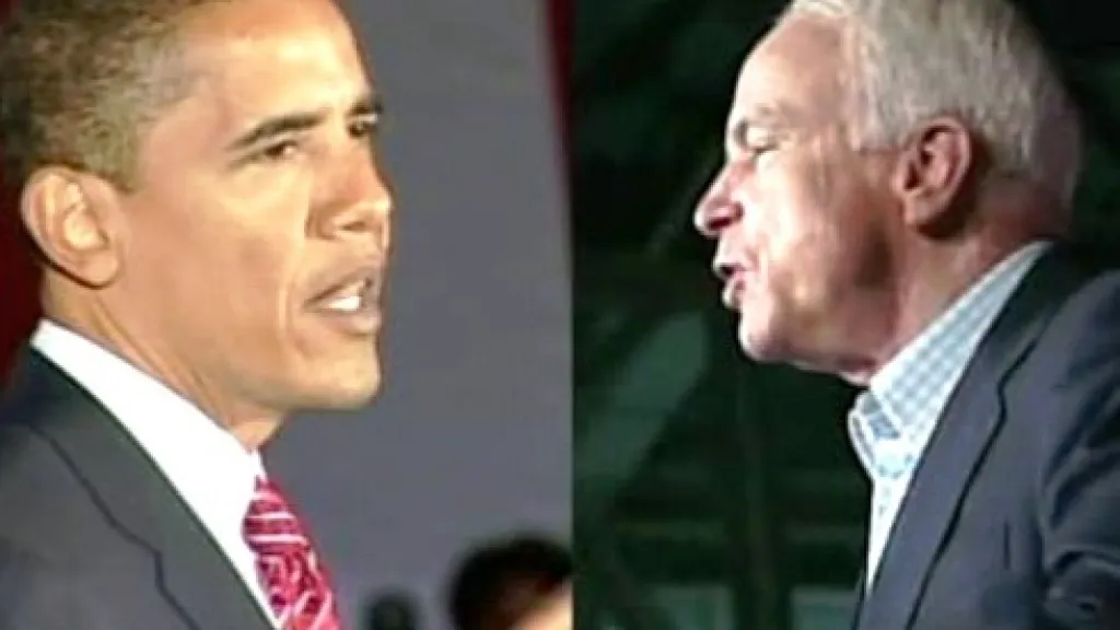 Barack Obama a John McCain