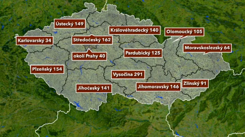 Mapa protestů