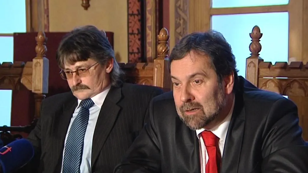 Radek John a Pavel Louda