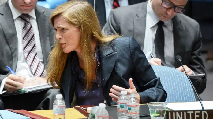 Americká velvyslankyně při OSN Samantha Powerová