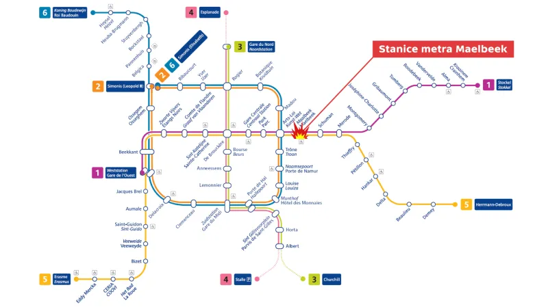 Stanice metra Maalbeek