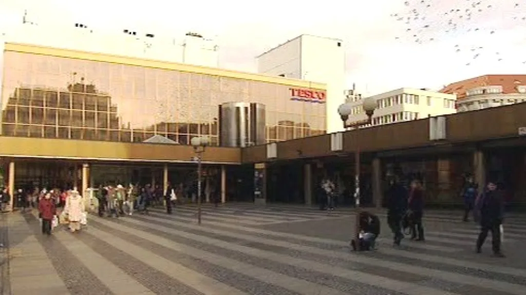 Obchodní dům Tesco na Národní třídě