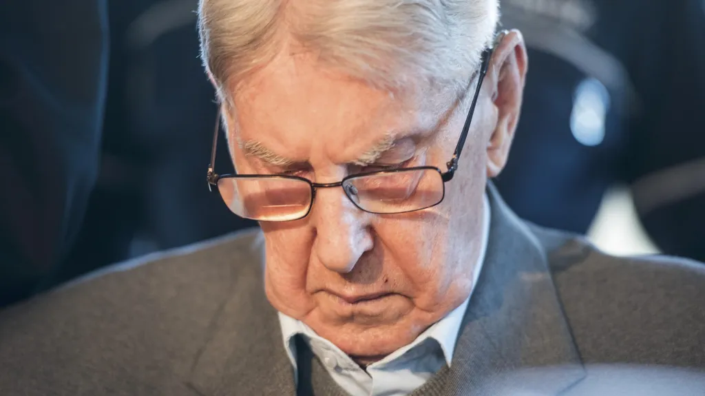 Reinhold Hanning před soudem