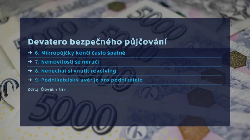 Devatero bezpečného půjčování 2