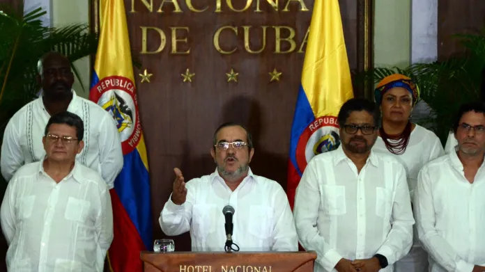 Vedení FARC vyhlašuje příměří v Havaně