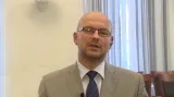 Prezident Soudcovské unie Tomáš Lichovník ve Studiu ČT24
