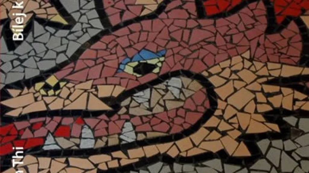 Obálka knihy Bílej kůň, žlutej drak