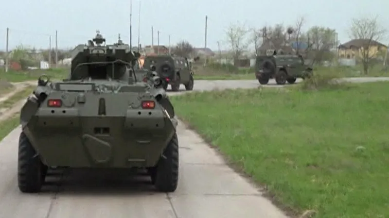 Manévry ruských jednotek Jižního a Západního okruhu