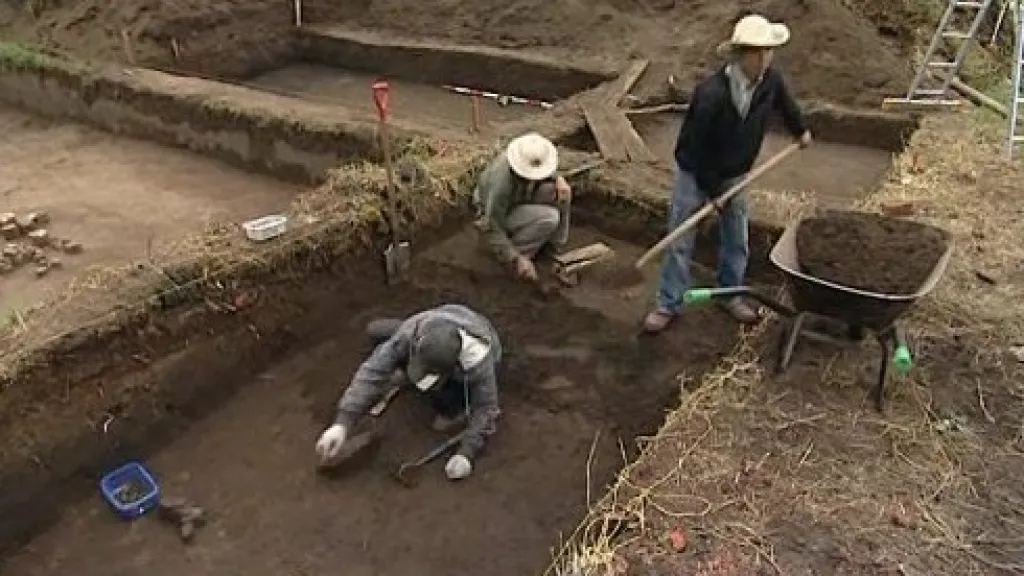 Archeologický průzkum v Mikulčicích