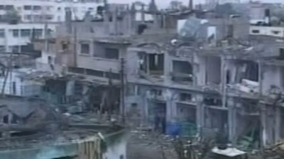 Zničené domy