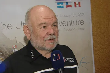 Loprais bere za propagaci BESIPu 60 tisíc, moc ho ale vidět není