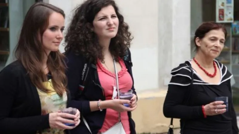 Účastnice řetězové hladovky