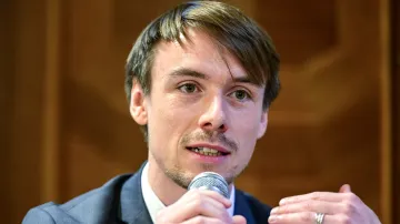 Pavel Trojan na tiskové konferenci k 80. ročníku festivalu Pražské jaro (18. 3. 2025)