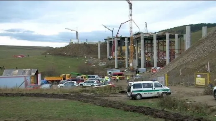 Na severovýchodě Slovenska se zřítil nedostavěný most