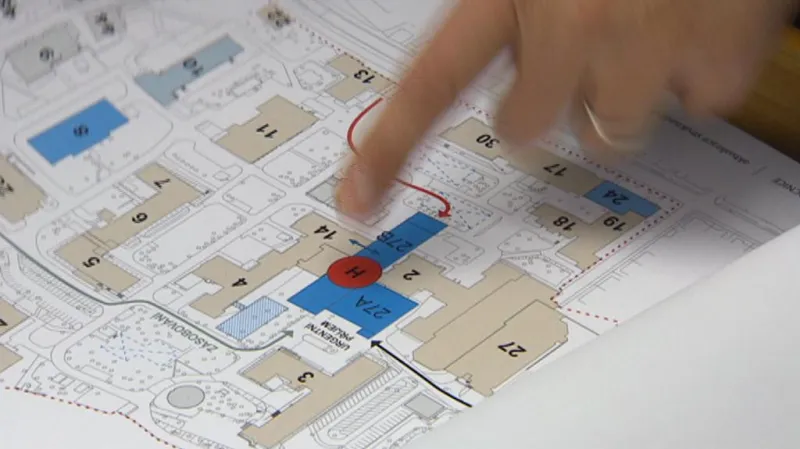 Plán na umístění dětské chirurgie