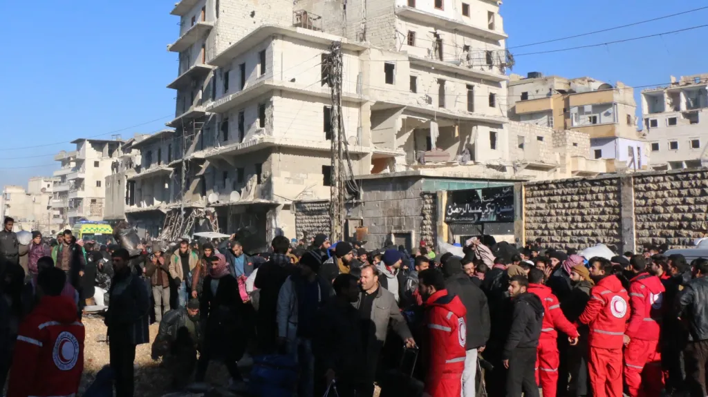 Evakuace civilistů z Aleppa