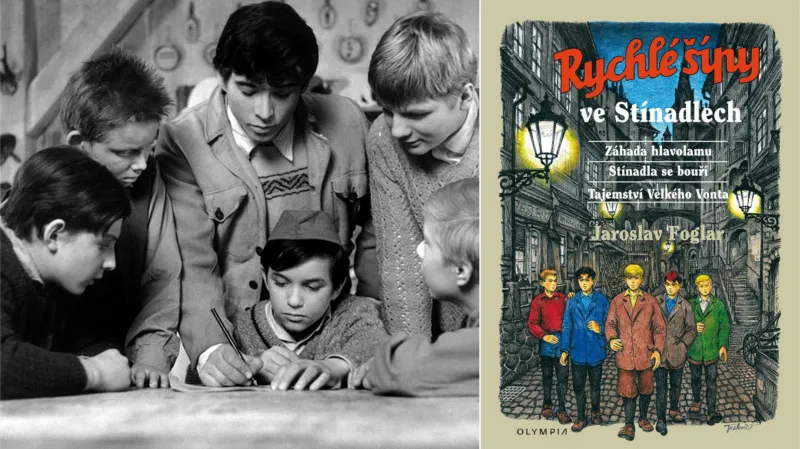 Rychlé šípy v seriálu Záhada hlavolamu (1969) a v souborném knižním vydání.