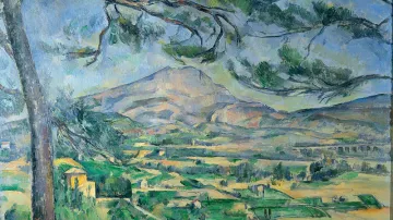 Obraz hory St. Victoire od Paula Cézanna