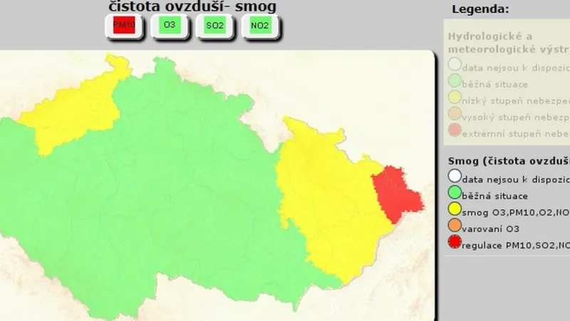 Regulace platí pro Třinecko a Ostravskou aglomeraci