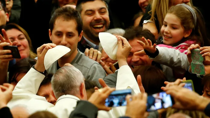 Papežova audience pro oběti italského zemětřesení