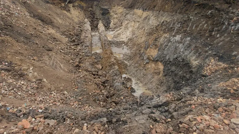 Havárie vodovodního řadu v Praze 13