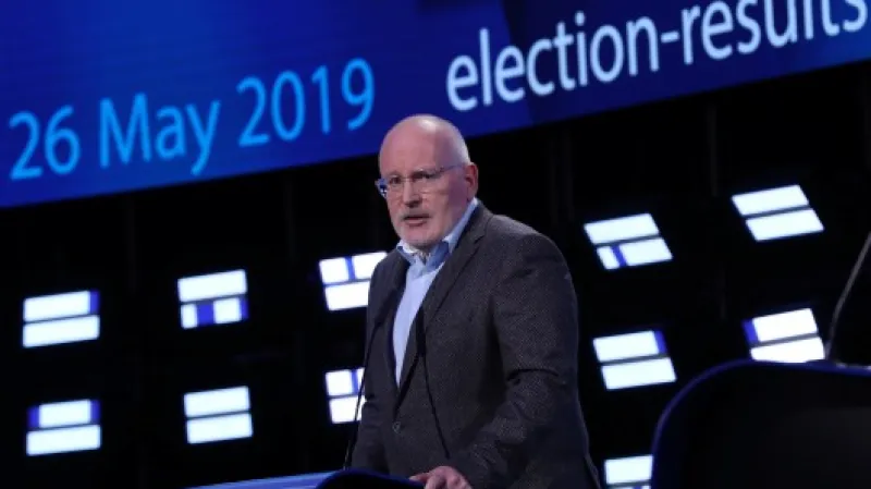 Vedoucí kandidát evropských socialistů Frans Timmermans,  Autor: Yves Herman,  Zdroj: Reuters