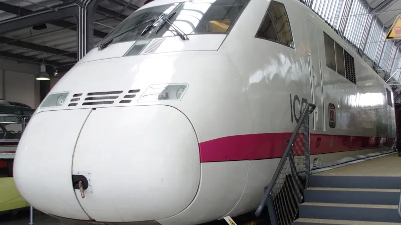 Výzkumné ICE-V je exponátem dopravního muzea v Mnichově