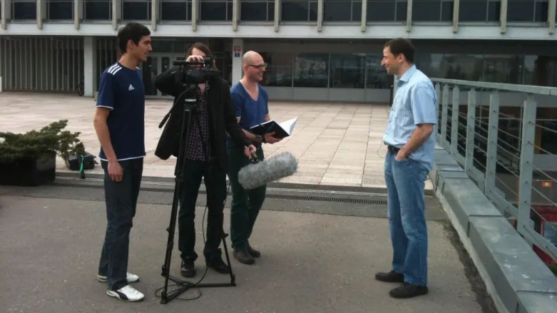 Studenti točí film