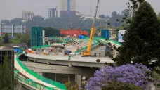 Budování infrastruktury v Keni