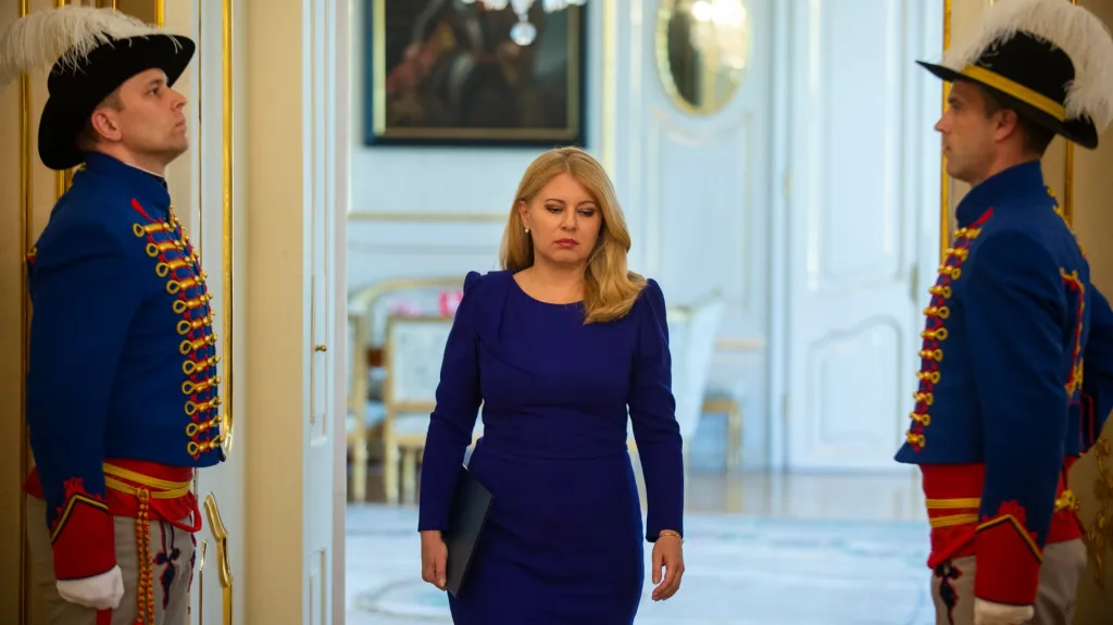 Slovenská prezidentka Zuzana Čaputová