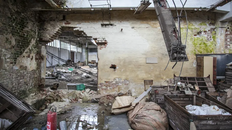 Areál bývalé Schindlerovy továrny v Brněnci