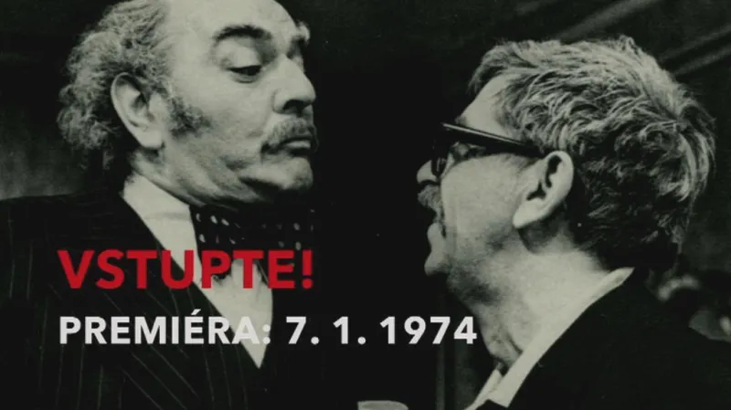 Vstupte! v roce 1976 / Josef Bláha a Vlastimil Brodský