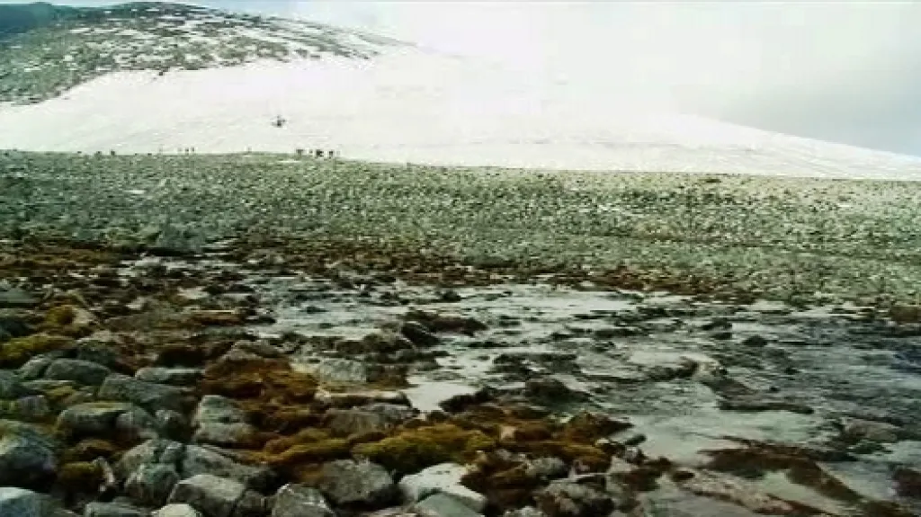 Tající ledovce v Norsku