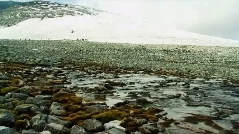 Tající ledovce v Norsku