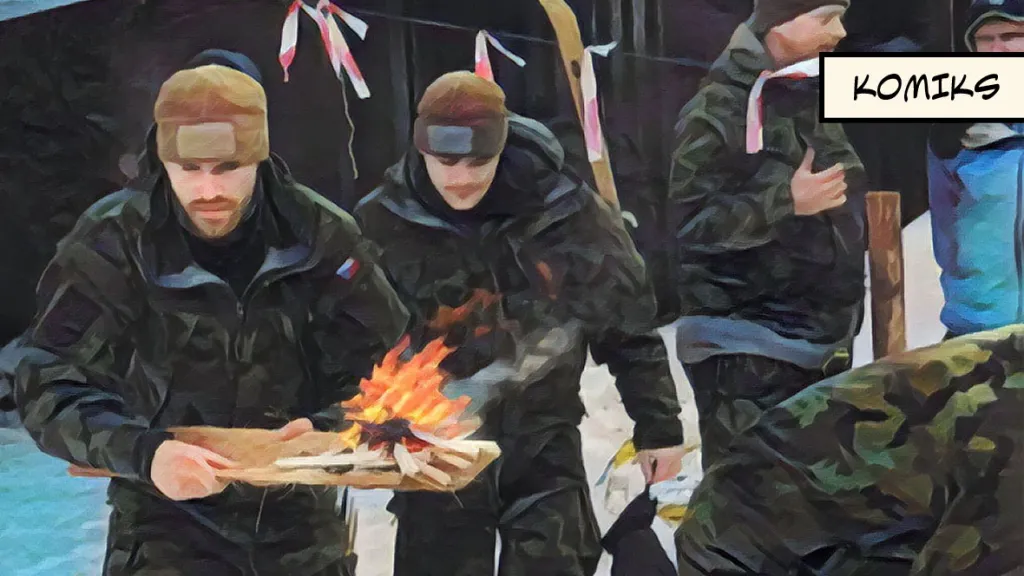 V Krkonoších závodily vojenské hlídky