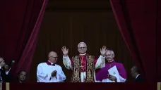 Nově zvolený papež Robert Francis Prevost