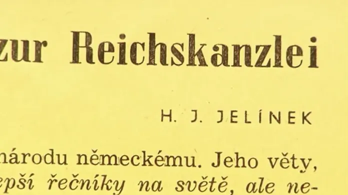 Harry Jelínek našel při okupaci uplatnění jako vydavatel