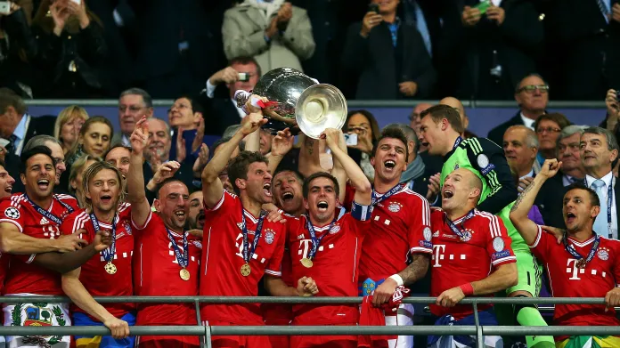 Triumfální oslavy Bayernu