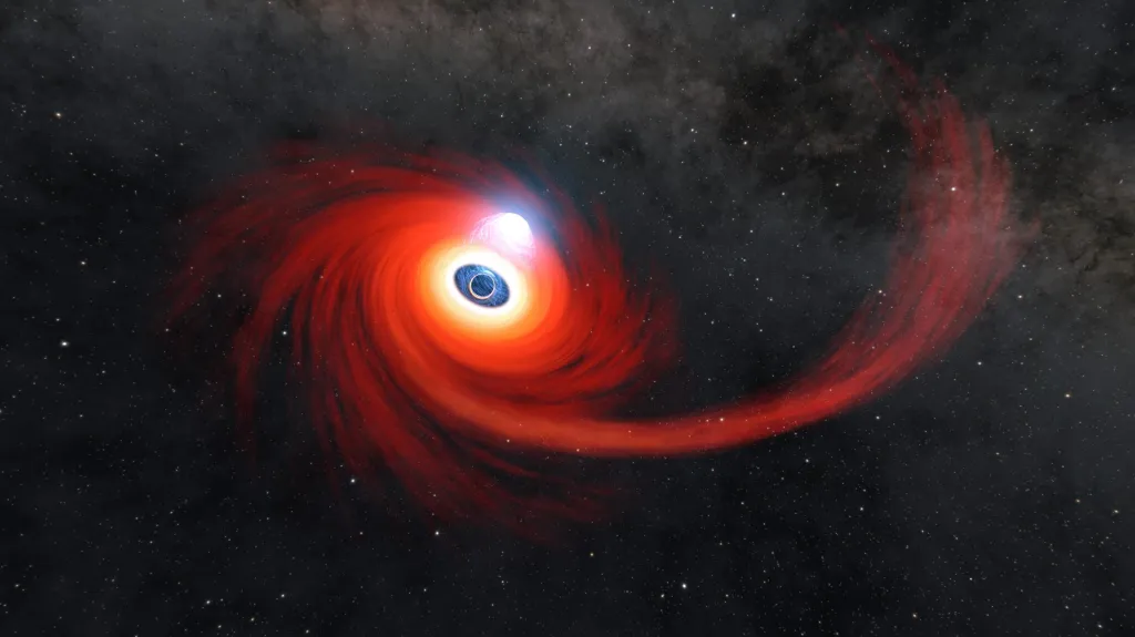 Nezvyklá černá díra