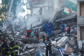 Počet obětí ruského útoku na Kyjev stoupl na 24