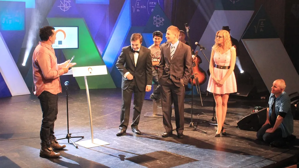 Zkouška před galavečerem Českých hlaviček 2013