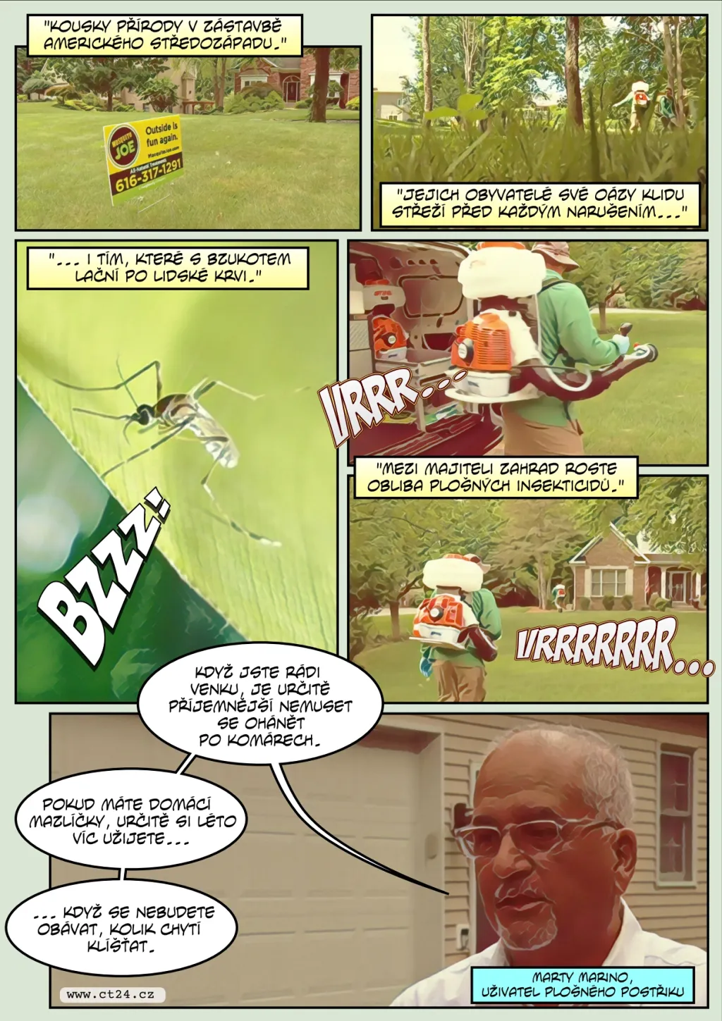 Američané si oblíbili postřiky proti komárům. Odborníci varují před ekologickými dopady